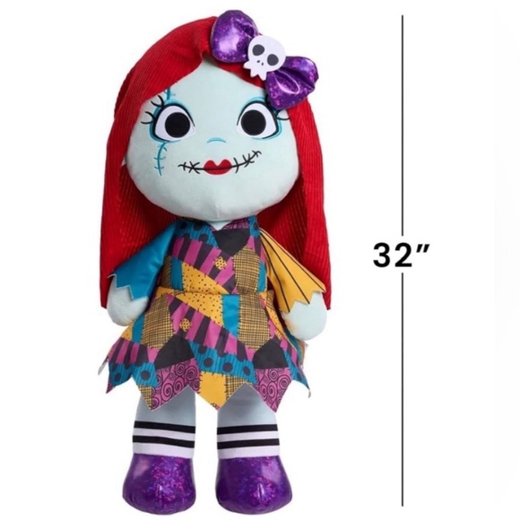 NEW Disney Sally Cuddle Huggable Jumbo Plush Pillow Nightmare Before Christmas - Picture 10 of 10